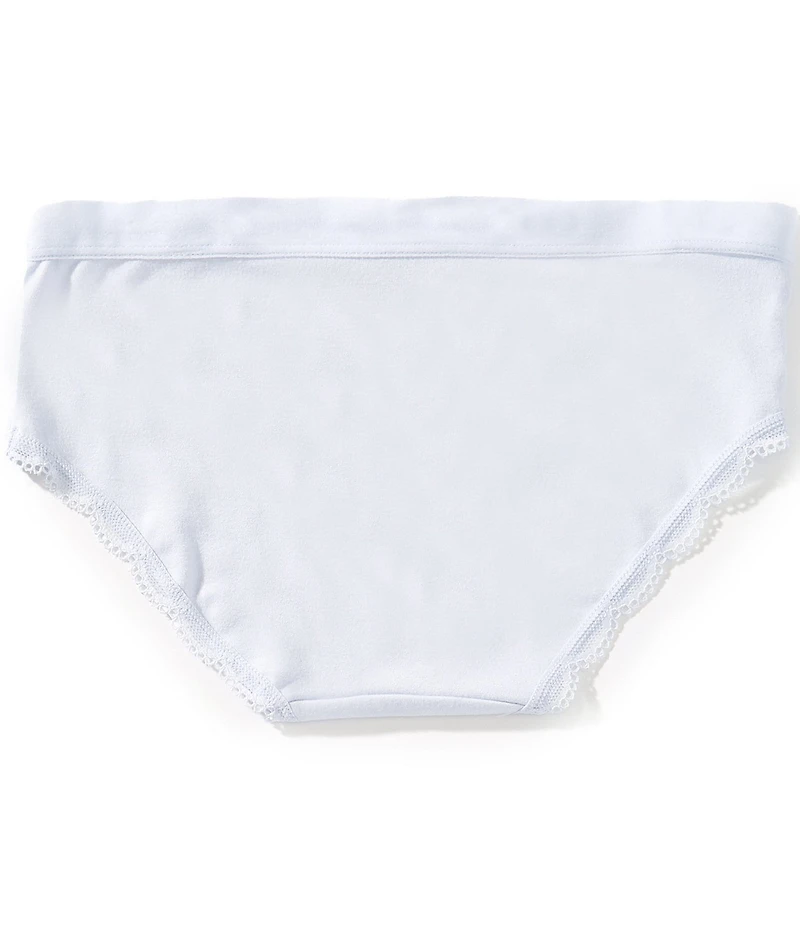 GB Big Girls Lace Trim Micro Brush Girl Short Panties