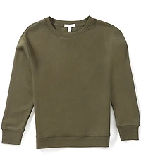 GB Big Girls Long Sleeve Crewneck Sweatshirt