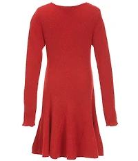 GB Big Girls Lurex Sweater Dress