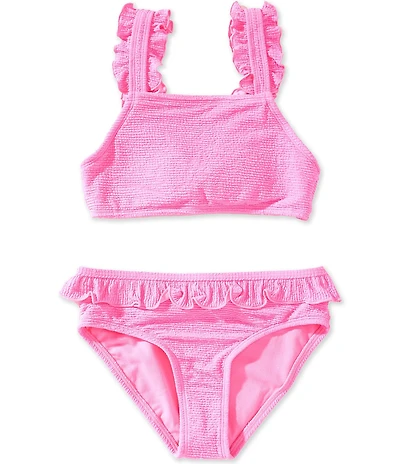 GB Big Girls Merrow Edge Bralette Two-Piece Swimsuit