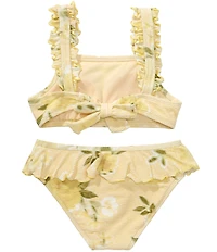 GB Big Girls Merrow Edge Ruffle Two Piece