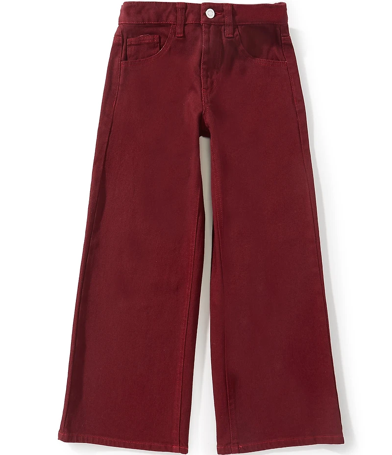 GB Big Girls Mid Rise Wide Leg Jeans