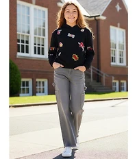 GB Big Girls Patch Pullover Hoodie