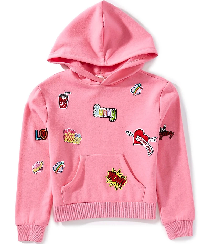 GB Big Girls Patch Pullover Hoodie