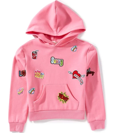 GB Big Girls Patch Pullover Hoodie