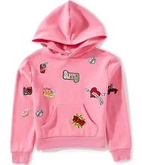 GB Big Girls Patch Pullover Hoodie