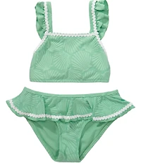 GB Big Girls Ric Rac Ruffle Bra Two Piece