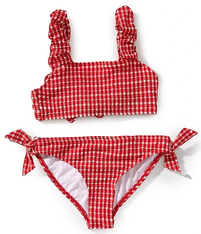 GB Big Girls Scrunch Bungee Strap 2-Piece Swimsuit
