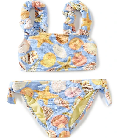 GB Big Girls Scrunch Bungee Strap 2-Piece Swimsuit