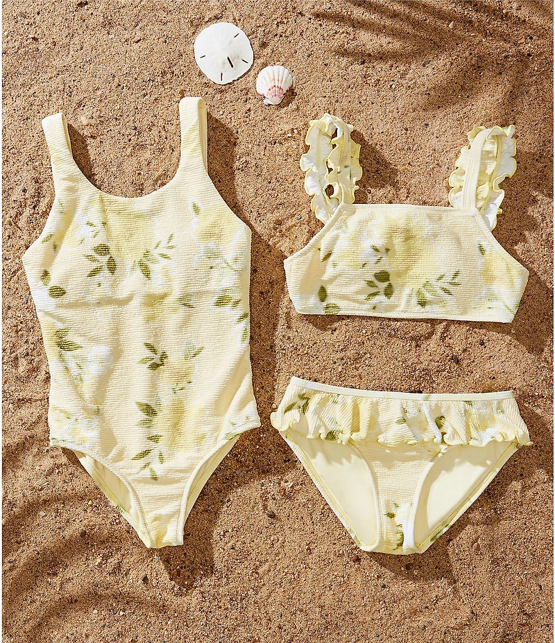 GB Big Girls Scrunch One-Piece Swimsuit