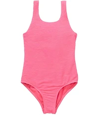 GB Big Girls Scrunch One-Piece Swimsuit