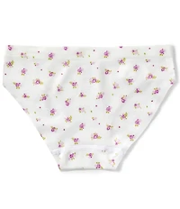 GB Big Girls Seamfree Bonded Floral Print Bikini Panties