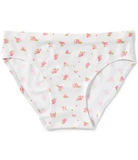 GB Big Girls Seamfree Bonded Floral Print Bikini Panties