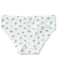 GB Big Girls Seamfree Bonded Floral Print Bikini Panties