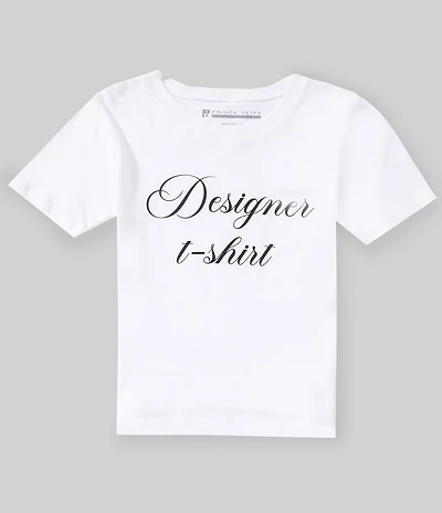 GB Big Girls Short Sleeve Cotton Designer Tee