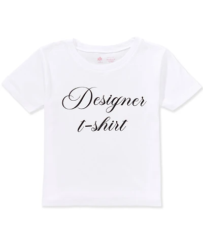 GB Big Girls Short Sleeve Cotton Designer Tee