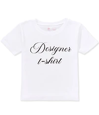 GB Big Girls Short Sleeve Cotton Designer Tee