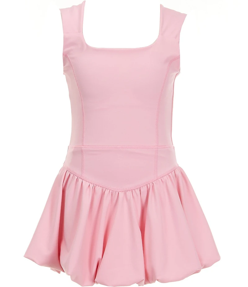 GB Big Girls Active Solid Sunday Bubble Dress