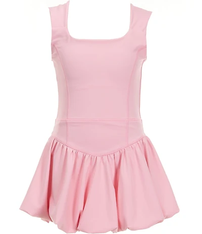 GB Big Girls Active Solid Sunday Bubble Dress