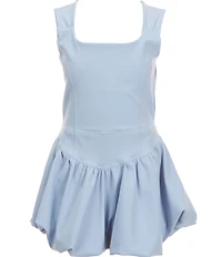 GB Big Girls Active Solid Sunday Bubble Dress