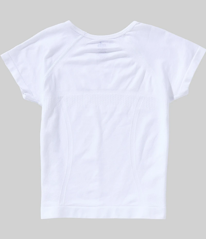 GB Big Girls Sporty Short Sleeve Compression T-Shirt