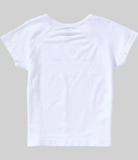 GB Big Girls Sporty Short Sleeve Compression T-Shirt