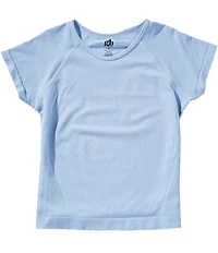 GB Big Girls Sporty Short Sleeve Compression T-Shirt