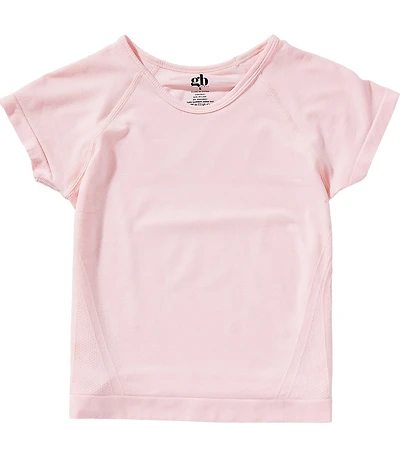 GB Big Girls Sporty Short Sleeve Compression T-Shirt