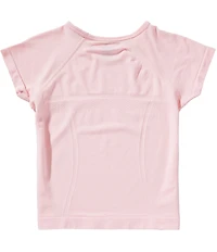 GB Big Girls Sporty Short Sleeve Compression T-Shirt