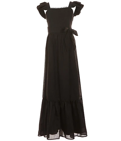 GB Big Girls Square Neck Maxi Dress
