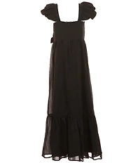 GB Big Girls Square Neck Maxi Dress