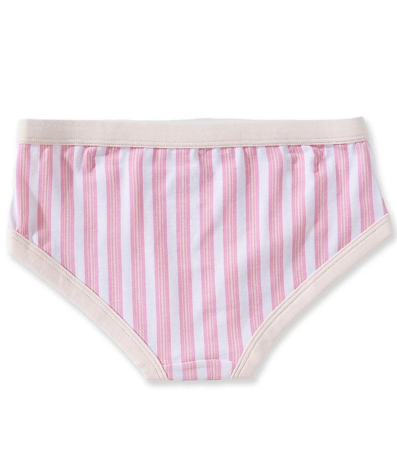 GB Big Girls Striped Brief Cotton Panties