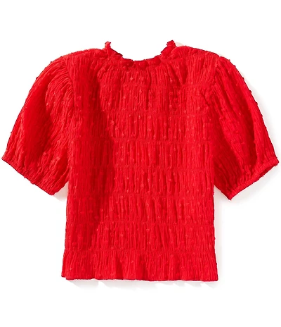 GB Big Girls Sydney Scrunch Short Sleeve Top