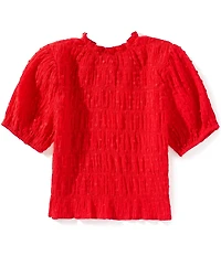 GB Big Girls Sydney Scrunch Short Sleeve Top