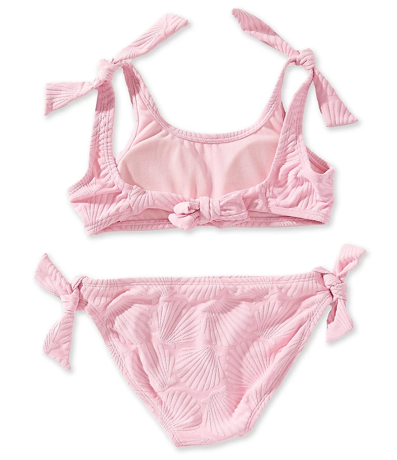 GB Big Girls Tie Shoulder Two-Piece Swimsuit