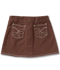GB Big Girls Western Embroidered Skirt