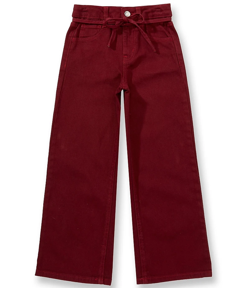 GB Big Girls Wide Leg Belted Pants