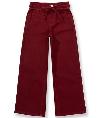 GB Big Girls Wide Leg Belted Pants