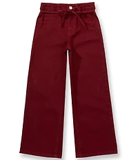 GB Big Girls Wide Leg Belted Pants