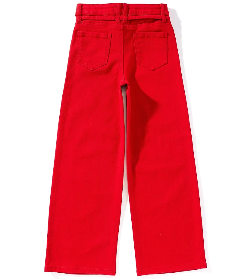 GB Big Girls Wide Leg Belted Pants