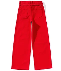 GB Big Girls Wide Leg Belted Pants