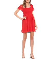 GB Block-Party Leather Ankle Strap Block Heel Family Matching Dress Sandals