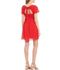 GB Block-Party Leather Ankle Strap Block Heel Family Matching Dress Sandals