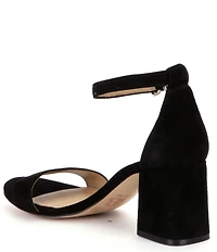 GB Block-Party Suede Ankle Strap Family Matching Sandals