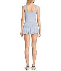GB Bubble Hem Active Mini Dress