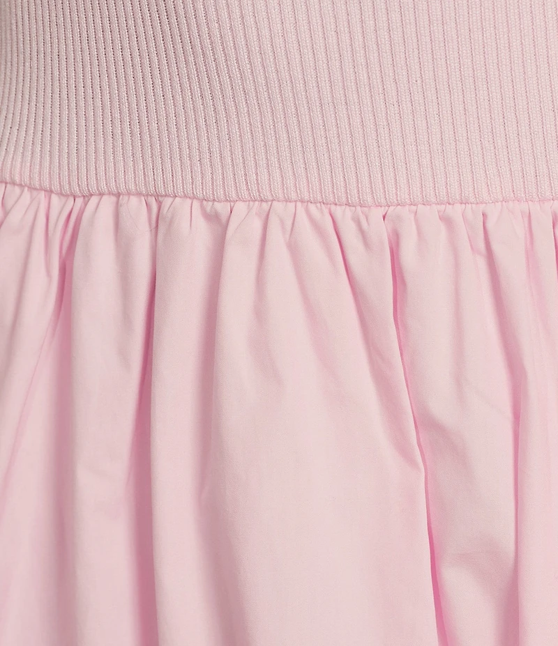 GB Sleeveless Drop Waist Bubble Mini Dress