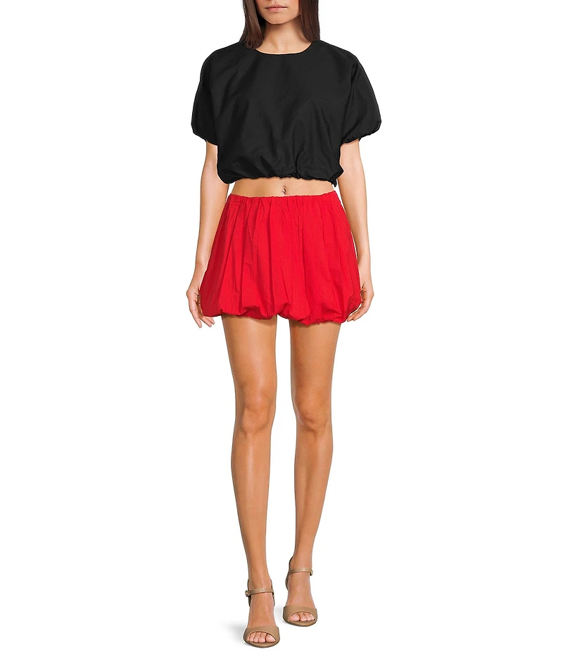 GB Coordinating Bubble Mini Skirt