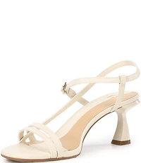 GB Check-Mate Leather Strappy Dress Sandals