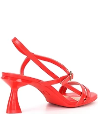 GB Check-Mate Leather Strappy Dress Sandals