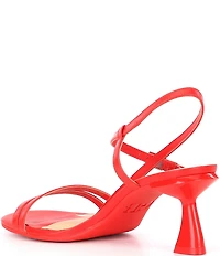 GB Check-Mate Leather Strappy Dress Sandals